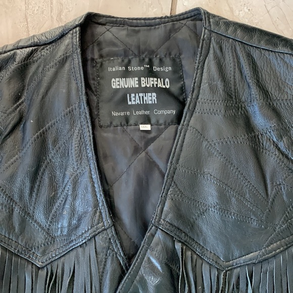 Leather Vest - Picture 2 of 6
